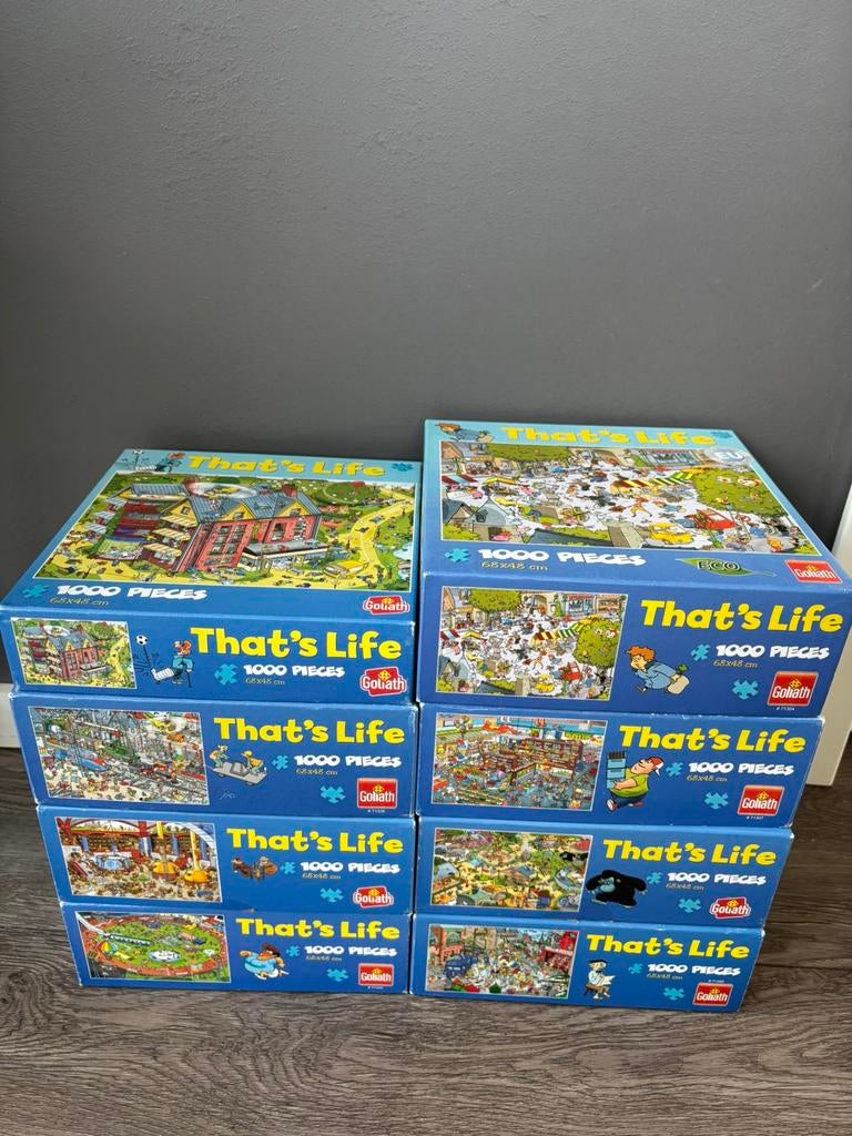 Puzzels That’s Life 1000 stukjes, Ophalen of Verzenden, 500 t/m 1500 stukjes, Zo goed als nieuw