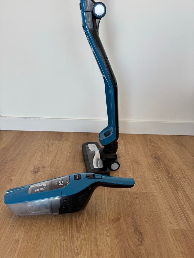 Rowenta Dual Force RH6751WO Steelstofzuiger, Witgoed en Apparatuur, Stofzuigers, Gebruikt, Stofzuiger, Ophalen of Verzenden, Minder dan 1200 watt