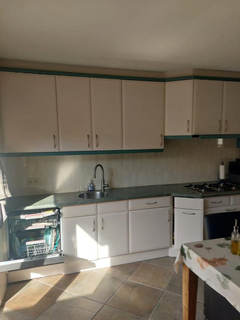 Complete rechte keuken 450 cm met apparatuur en garantie, Huis en Inrichting, Gebruikt, Wit, Enkelwandige keuken, Ophalen of Verzenden