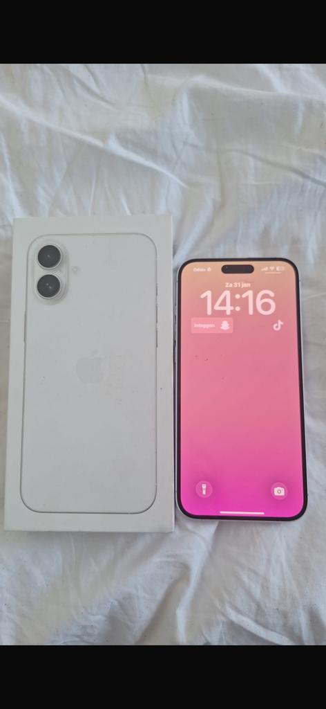 Iphone 16 plus, Ophalen of Verzenden, Zo goed als nieuw