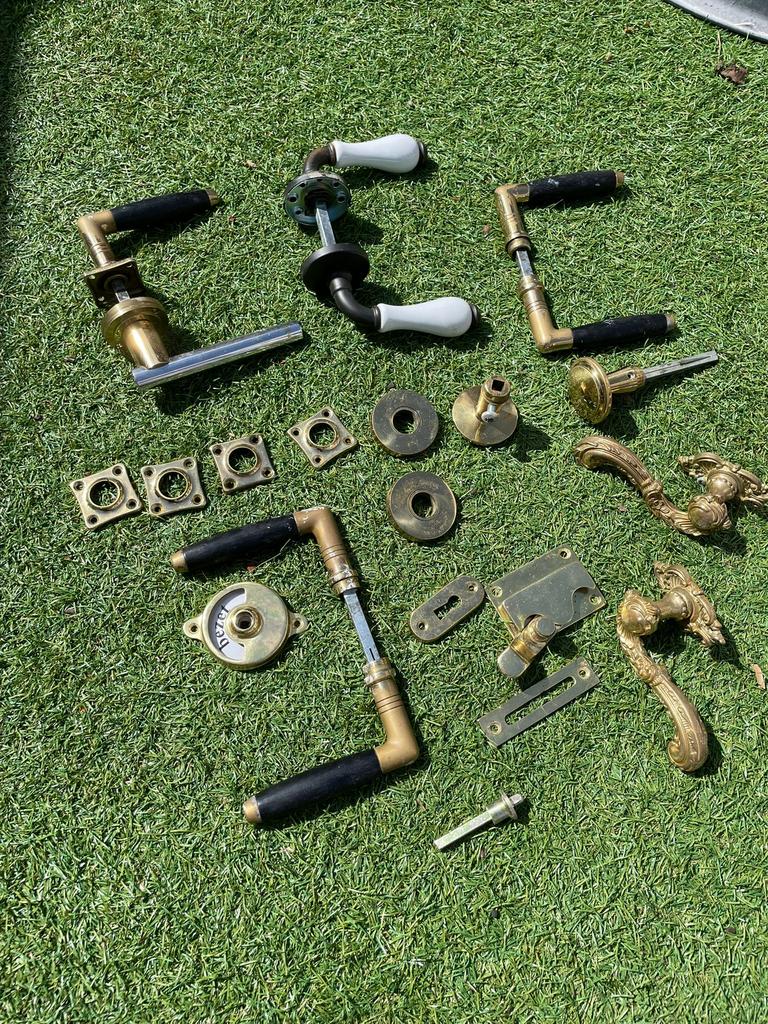 Antiek deurbeslag, Ophalen of Verzenden, Gebruikt