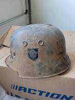 Schuurvonst polizei helm, Ophalen of Verzenden, Nederland, Helm of Baret