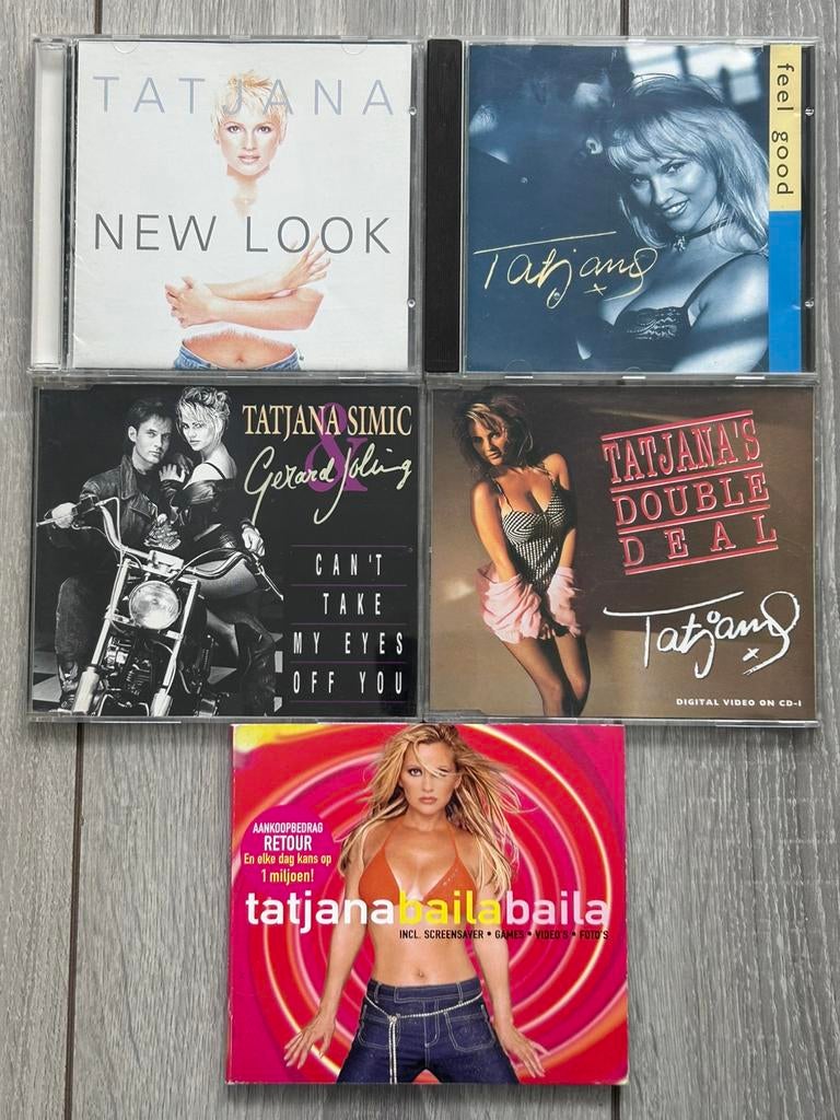 5x Tatjana Simic verzameling, Ophalen of Verzenden, Gebruikt, Pop