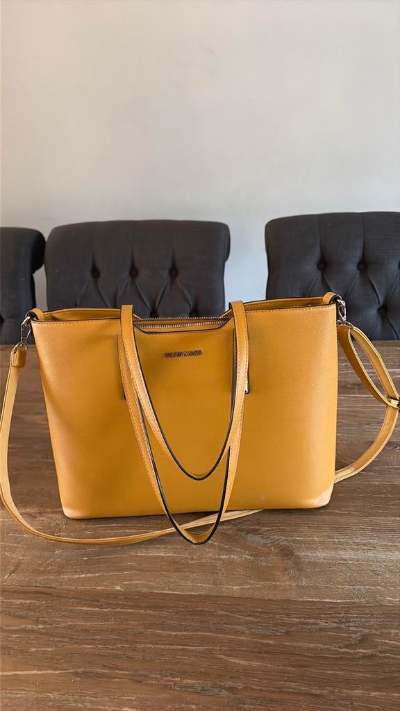 Flora&co tas, Sieraden, Tassen en Uiterlijk, Tassen | Damestassen, Ophalen of Verzenden, Gebruikt, Zwart, Handtas