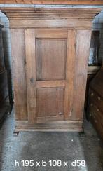 Houten eiken kast met enkele deur, Ophalen