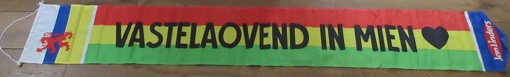 Carnaval banner Vastelaovend in mien, Verzenden, Nieuw, Feestartikel, Carnaval