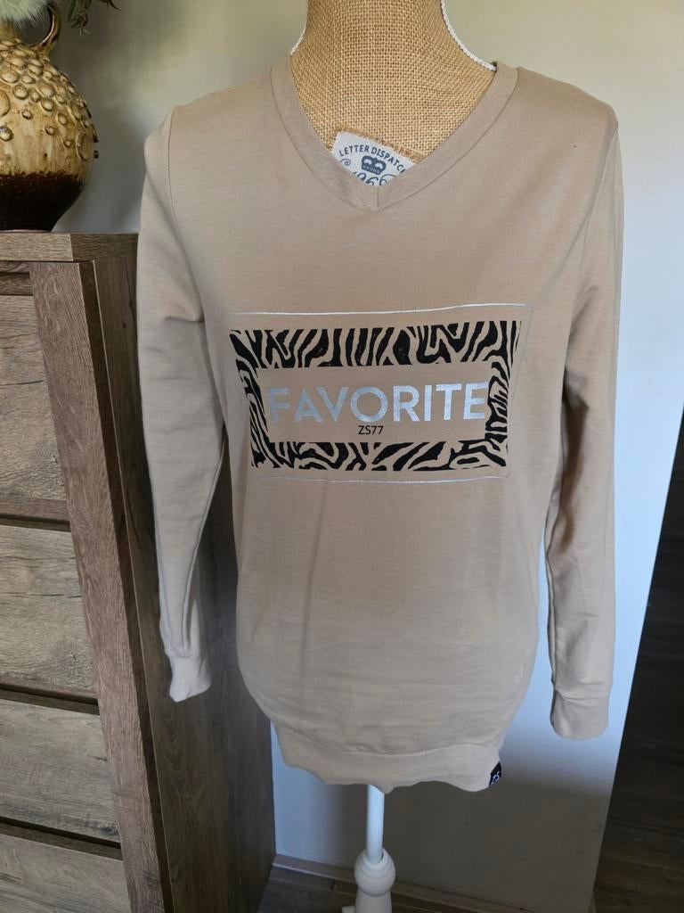 Z.g.a.n. ZOSO shirt lange mouwen, ZOSO, Bruin, Ophalen of Verzenden, Zo goed als nieuw