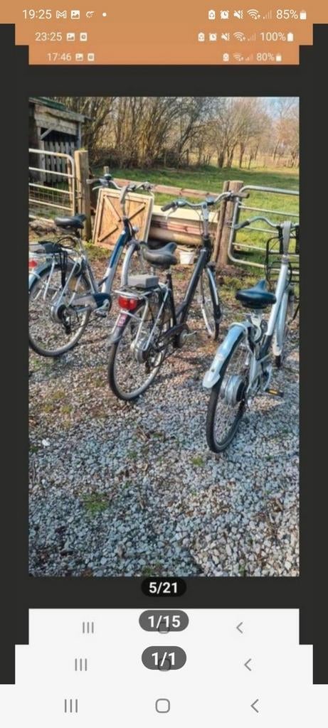 Partij fietsen , opknappers, Ophalen, Gebruikt