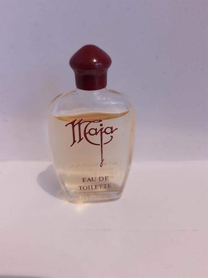 Maja parfumminiatuur, Verzamelen, Parfumverzamelingen, Zo goed als nieuw, Miniatuur, Gevuld, Ophalen of Verzenden