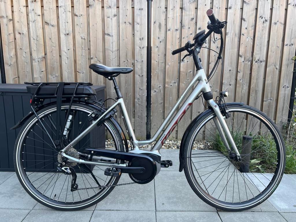 Koga E-inspire Topstaat Weinig KM, Fietsen en Brommers, Elektrische fietsen, Zo goed als nieuw, 47 tot 51 cm, 50 km per accu of meer
