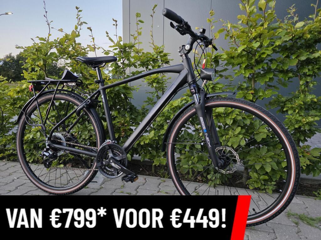 NIEUW! Scrapper Crossroad 9.1 Trekking herenfiets Schijfrem!, Overige merken, Groupe GO Sport, Info@go-sport.com, Nieuw