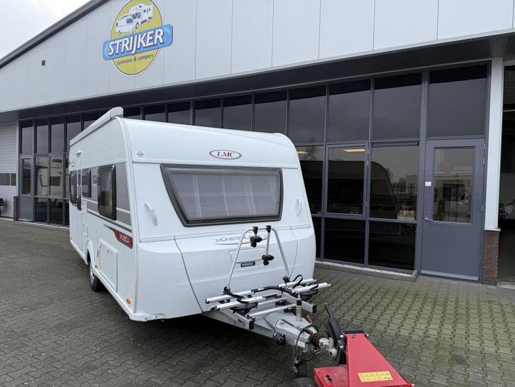 LMC Musica 470 E 2 Aparte bedden 90x210cm + Zit + Bovag 2026, Caravans en Kamperen, Caravans, Bedrijf, tot en met 4, 1000 - 1250 kg