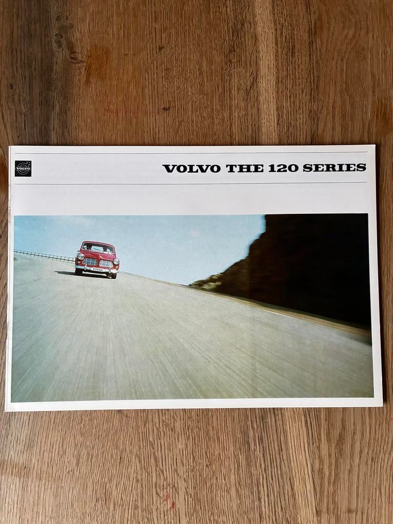 Volvo Amazon 120 series brochure 8/65, Ophalen of Verzenden, Zo goed als nieuw, Volvo