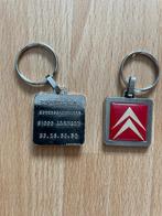 Metalen sleutelhanger met plastic inlay Citroën, Ophalen of Verzenden, Nieuw, Auto's