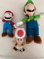 Super Mario PMS: Mario, Luigi en Toad knuffels!, Gebruikt, Overige merken, Overige karakters, Overige typen