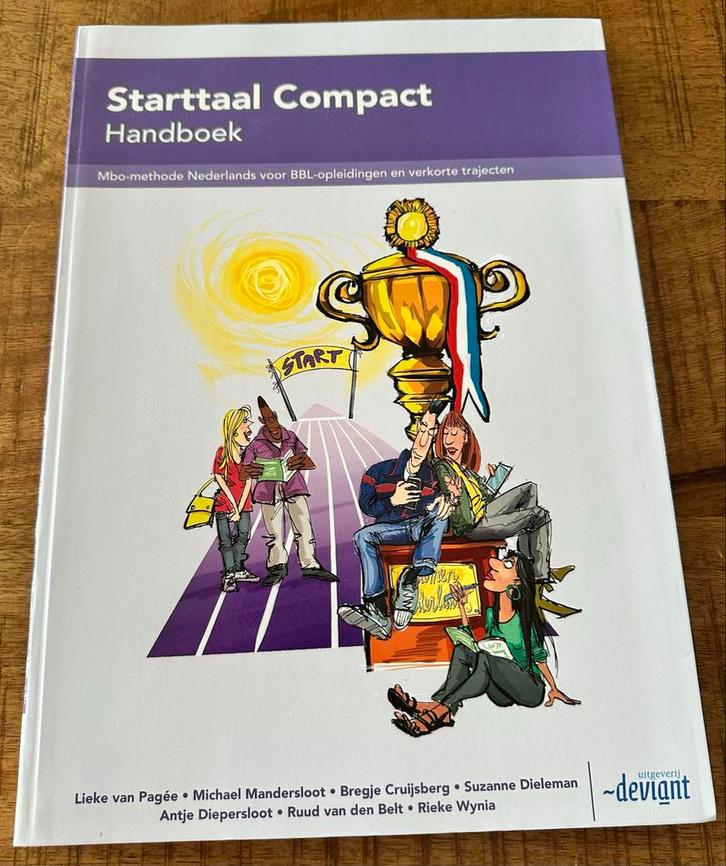 Starttaal Compact Handboek MBO Nederlands BBL-opleidingen, Boeken, Studieboeken en Cursussen, Zo goed als nieuw, MBO, Alpha, Ophalen of Verzenden