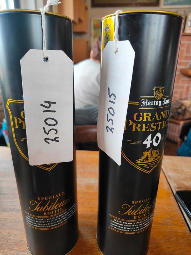 Hertog Jan Grand Prestige 40 Jaar Jubileum Editie, Verzamelen, Biermerken, Ophalen of Verzenden