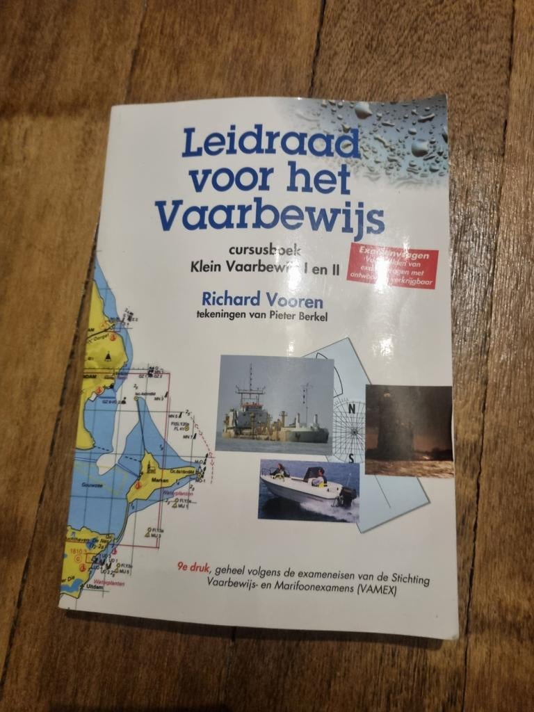 Cursus boek kleinvaarbewijs, Ophalen of Verzenden