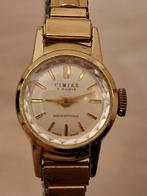 Cimier swiss made vintage opwind horloge, Overige merken, Staal, Staal, Polshorloge