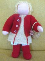 Antroposofische pop ca. 36 cm, handgemaakt, incl. kleding, Kinderen en Baby's, Speelgoed | Poppen, Ophalen of Verzenden, Nieuw