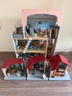 Playtive houten poppenhuis met veel extra’s, Ophalen, Zo goed als nieuw, Poppenhuis