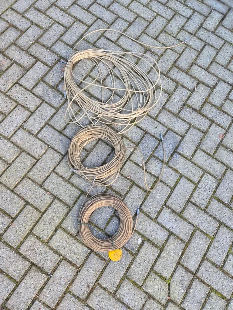 3 rollen tir koorden, Ophalen, Gebruikt, Kabel of Snoer