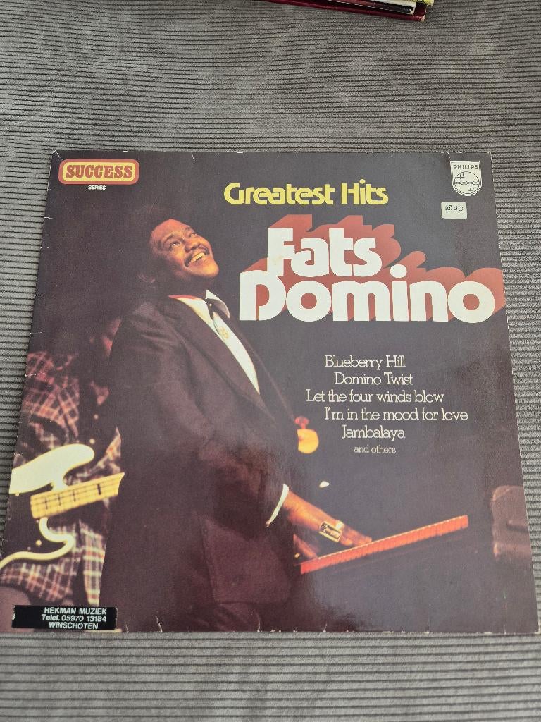 Fats Domino - Greatest Hits, Ophalen, 1960 tot 1980, Gebruikt, Inclusief binnenhoes
