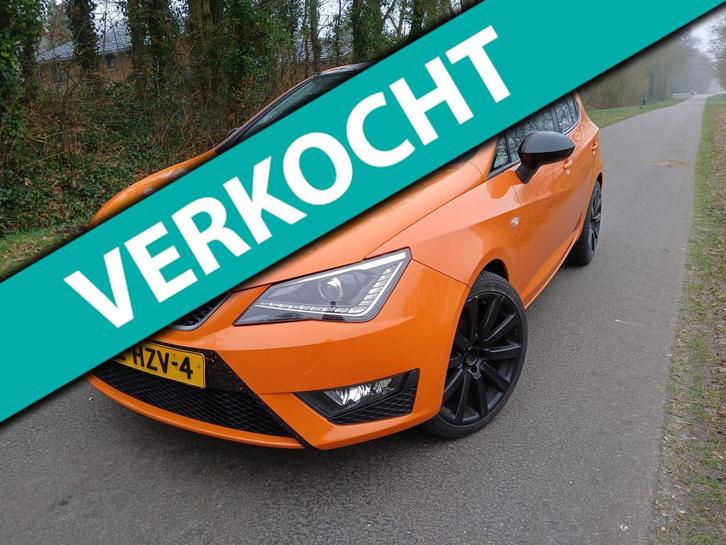 Seat Ibiza 1.6 Sport-up Airco Cruise controle!, Auto's, Seat, Bedrijf, Te koop, Ibiza, ABS, Airbags, Airconditioning, Boordcomputer