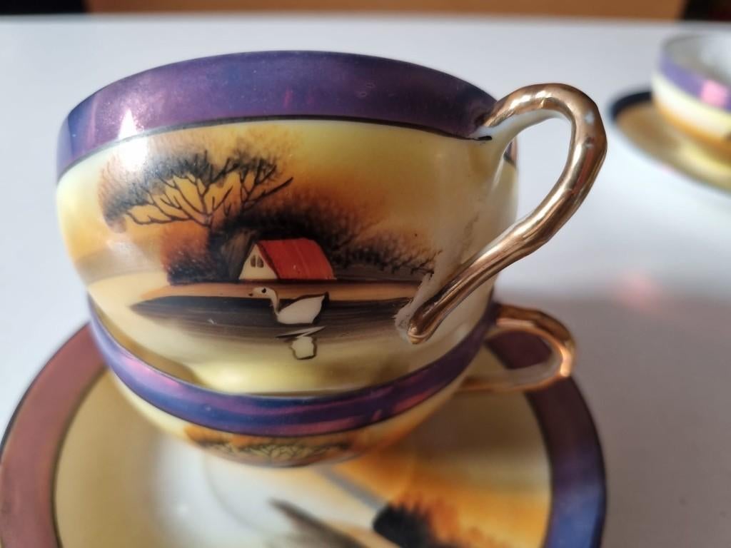 Lusterware Servies, Ophalen