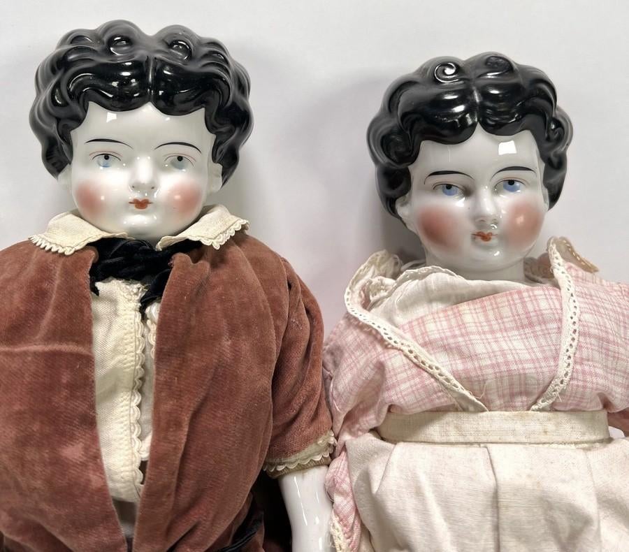 1244. Poppen, ca. 1900, Ophalen of Verzenden
