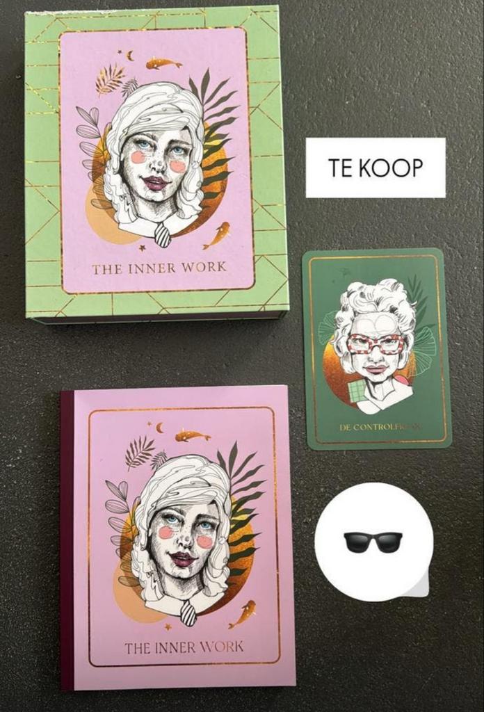 The Inner Work - Kaartendeck en Boek, Ophalen of Verzenden, Zo goed als nieuw, Spiritualiteit algemeen, Instructieboek