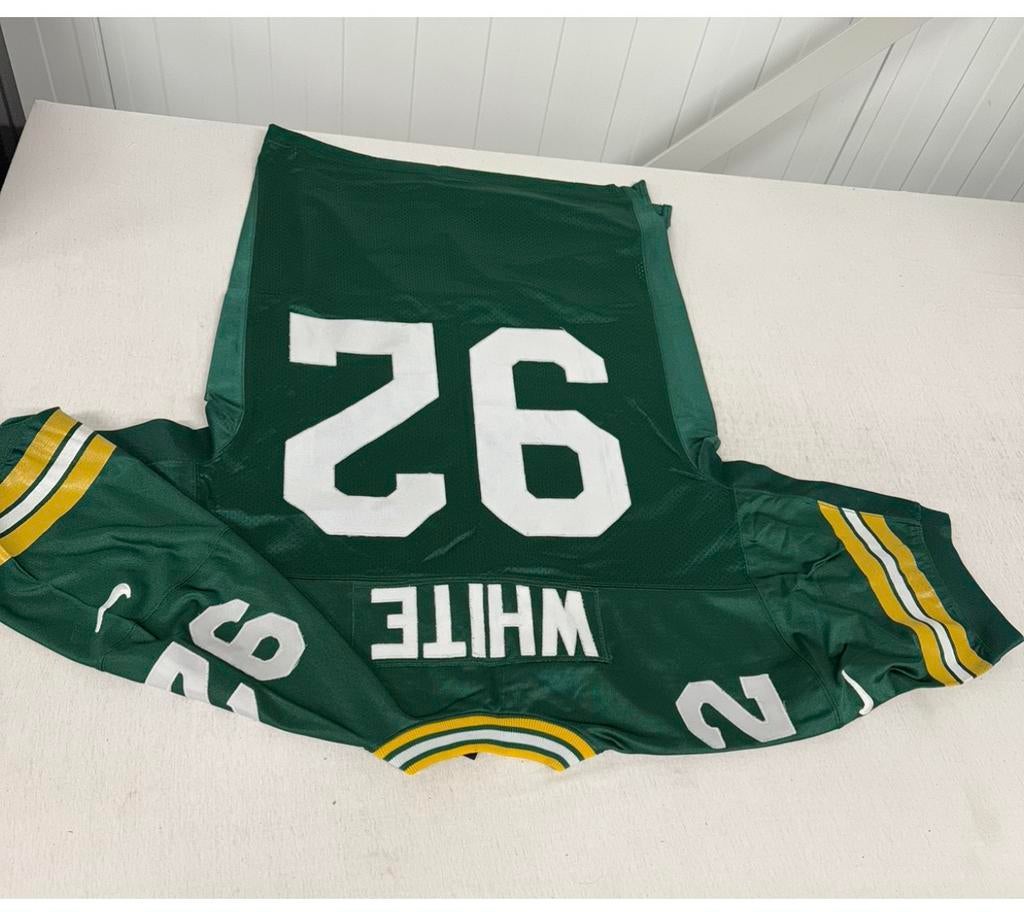 Authentic Reggie White Jersey Green Bay Packers Jersey 52, Verzamelen, Sportartikelen en Voetbal, Shirt, Ophalen of Verzenden