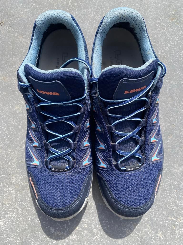 Lowa Innox Pro gtx LO ws Gore-Tex Wandelschoenen - Maat 41,5, Blauw, Zo goed als nieuw, Wandelschoenen, Ophalen of Verzenden