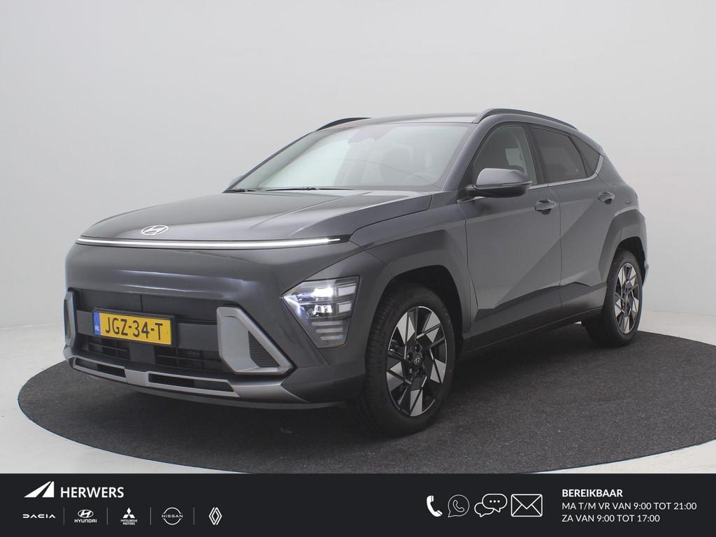Hyundai Kona 1.6 GDI HEV Comfort Smart AUTOMAAT / Navigatie, Auto's, Stof, Origineel Nederlands, Bedrijf, SUV of Terreinwagen