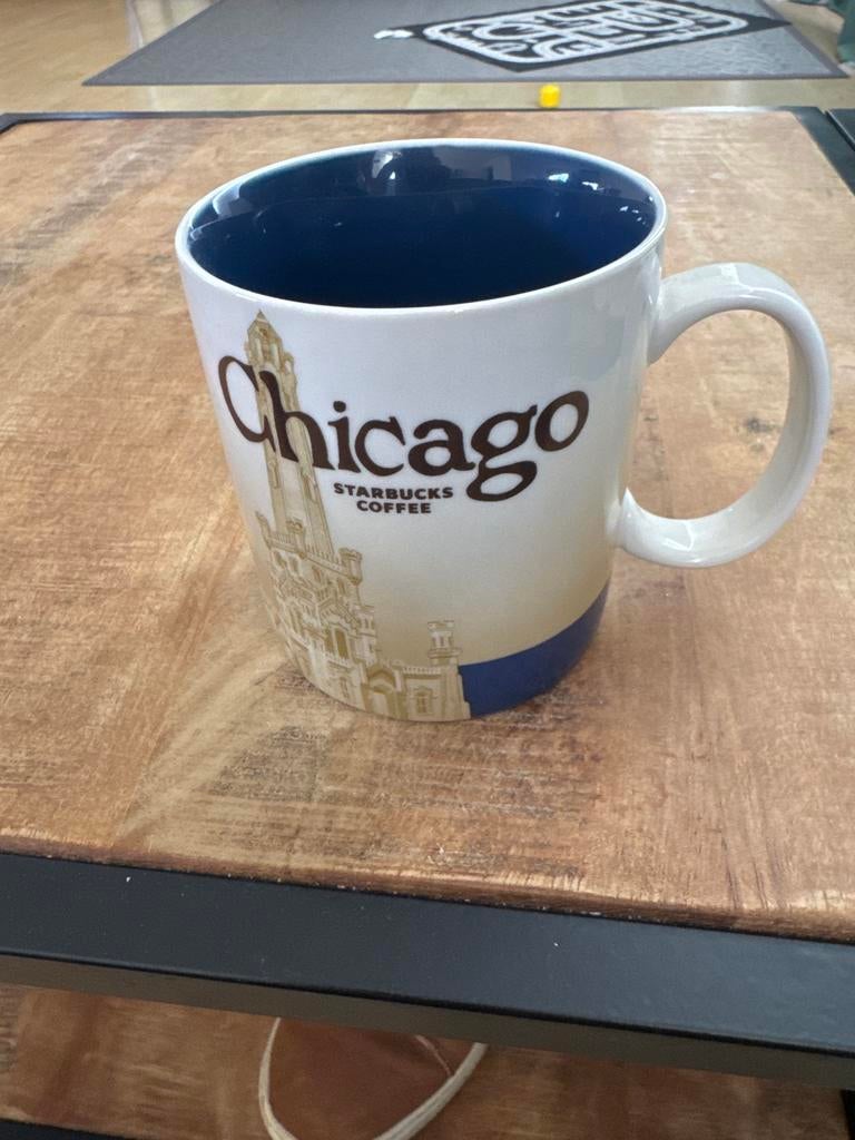 Starbucks Chicago Collector Series mok nieuw, Ophalen, Overige typen, Nieuw, Steen/keramiek