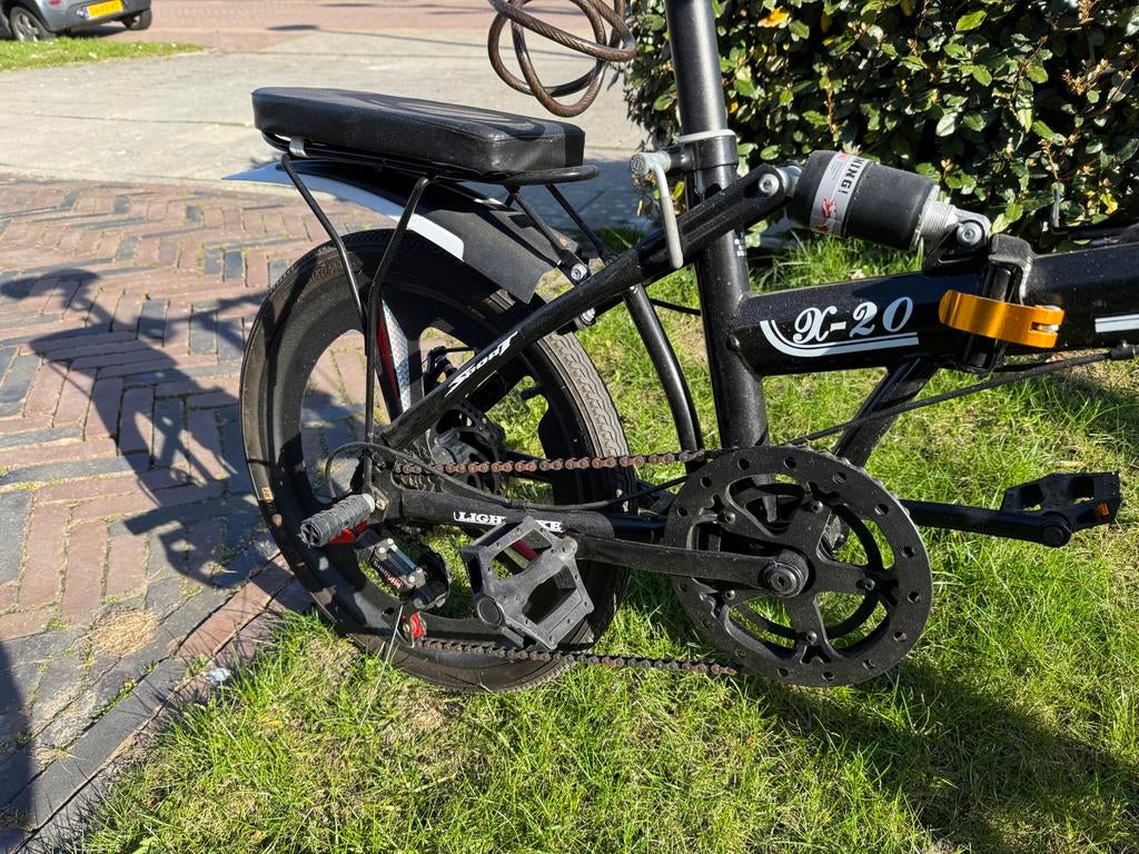 Opvouwbare fiets XQIDA X-20, zo goed als nieuw, Fietsen en Brommers, 20 inch of meer, Zo goed als nieuw, Totaal opvouwbaar, Dames