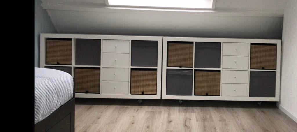 Ikea vakkenkast op wieltjes!, Ophalen, Gebruikt