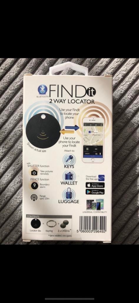 Findit 2 Way Locator, Ophalen of Verzenden, Nieuw