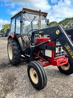 Nette International 633  met voorlader en kunstmeststrooier, Ophalen, Gebruikt, Case IH, Tot 80 Pk