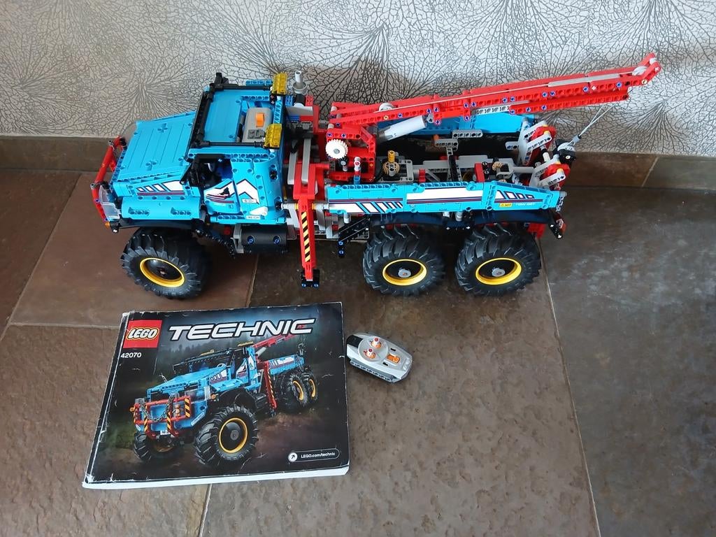 Lego Technic set 42070, Kinderen en Baby's, Speelgoed | Duplo en Lego, Ophalen of Verzenden, Zo goed als nieuw, Complete set, Lego