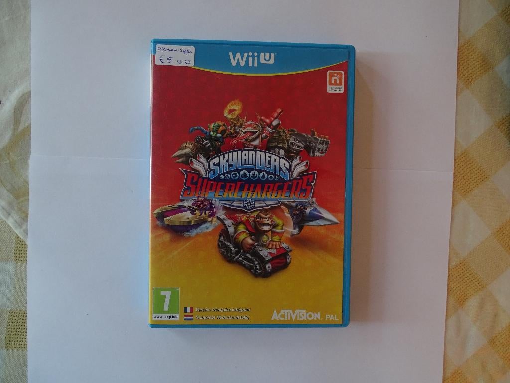 skylanders superchargers wiiu, Avontuur en Actie, Gebruikt, 2 spelers, Eén computer