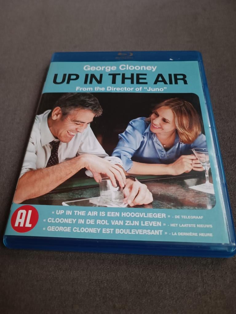 Up in the air - bluray, Ophalen of Verzenden, Zo goed als nieuw, Muziek en Concerten