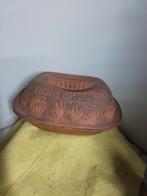 9368) mooie Romertopf  stoofpot, Ophalen of Verzenden, Zo goed als nieuw, Overige materialen, Pot, Bus of Blik