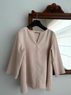 Prachtige basic top van Zenggi (S-M) **ZGAN**, Beige, Ophalen of Verzenden, Zo goed als nieuw, Lange mouw