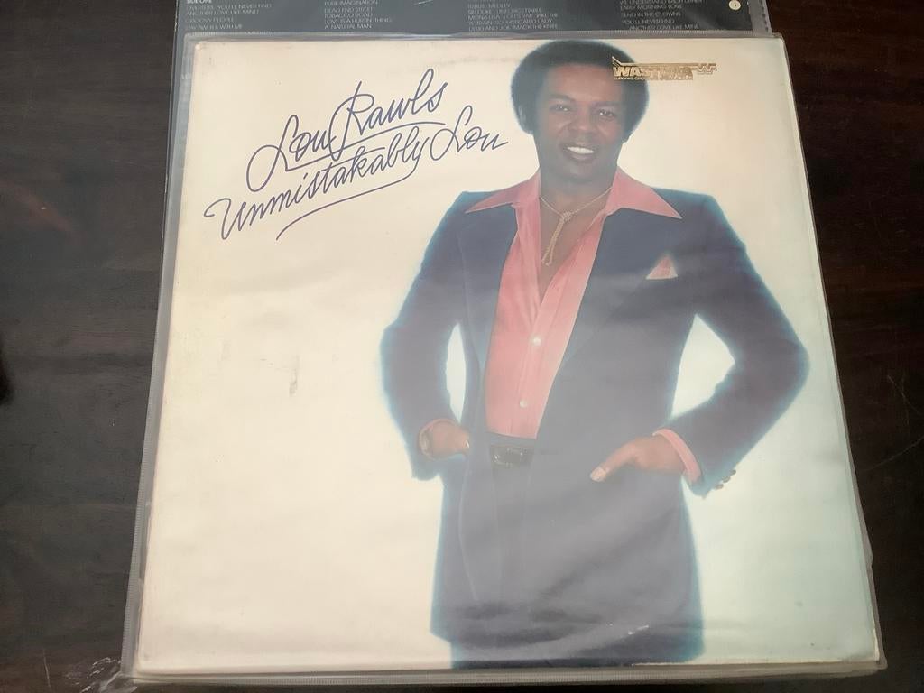Lou Rawls - Unmistakably Lou LP, Ophalen of Verzenden, 1960 tot 1980, Zo goed als nieuw, 12 inch