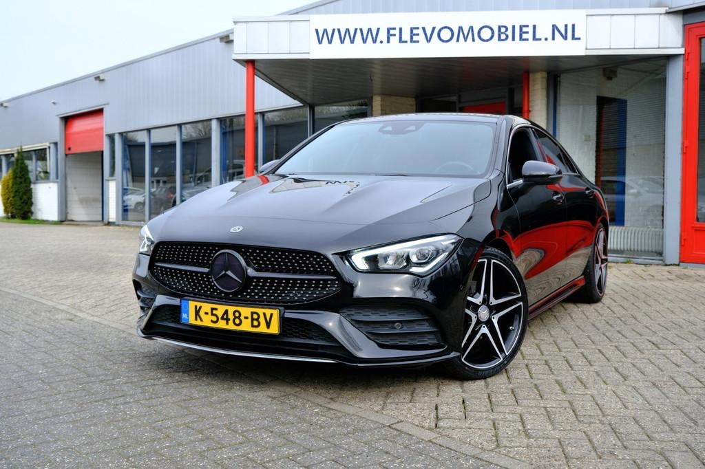 Mercedes-Benz CLA-klasse 180 d AMG Launch Edition Aut. Leder, Gebruikt, Euro 6, 4 cilinders, 116 pk