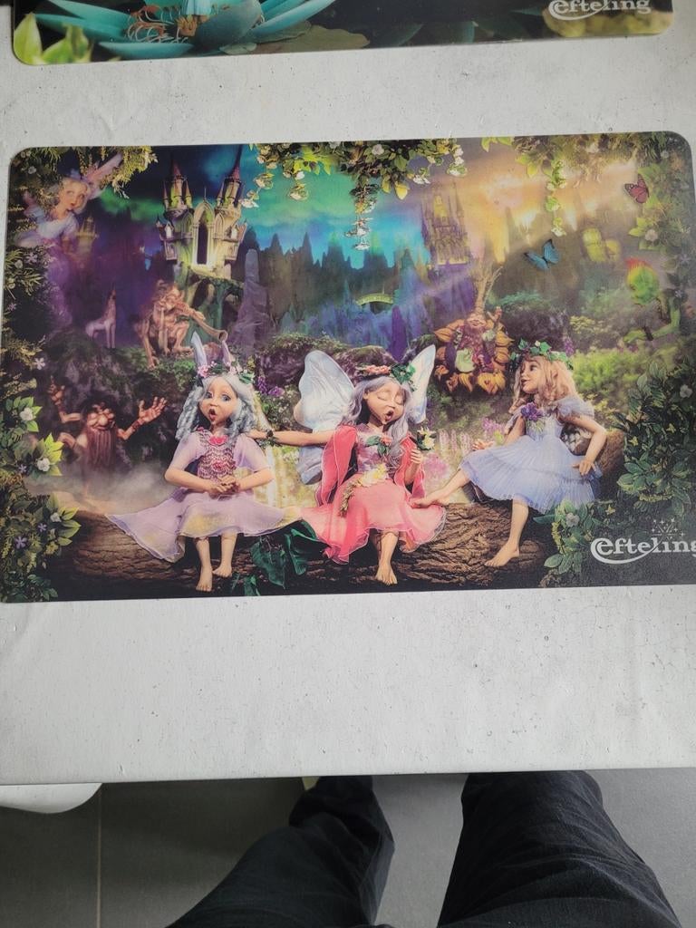 Efteling placemat Droomvlucht, Verzamelen, Efteling, Ophalen of Verzenden, Zo goed als nieuw, Gebruiksvoorwerp