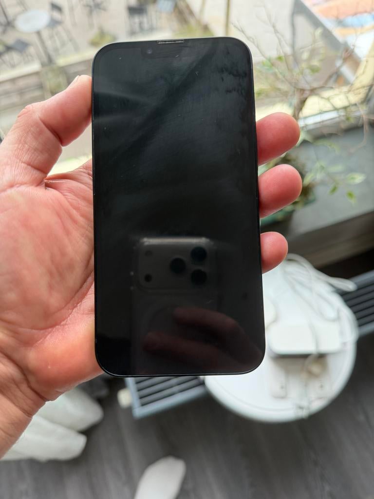 Apple iPhone 13 - Zwart - 128GB - batt 100%, Telecommunicatie, Mobiele telefoons | Apple iPhone, Ophalen, 128 GB, Zwart, IPhone 13