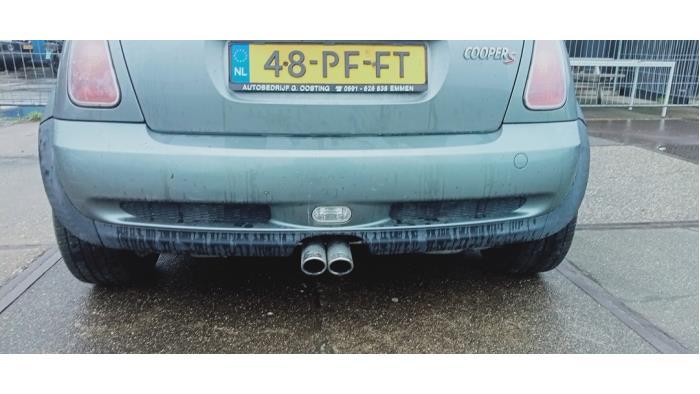 Achterbumper van een Mini Cooper S (871), Auto-onderdelen, Carrosserie en Plaatwerk, Bumper, Mini, Gebruikt, 3 maanden garantie