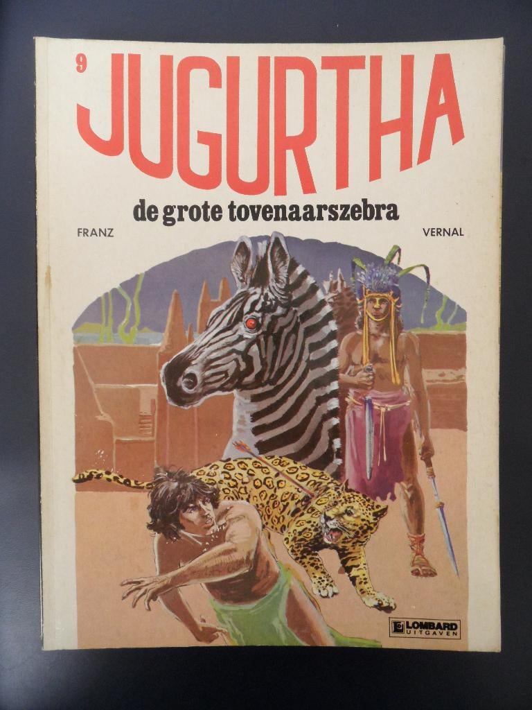 Jugurtha. Nr 9 en 14., Boeken, Stripboeken, Meerdere stripboeken, Ophalen of Verzenden, Gelezen
